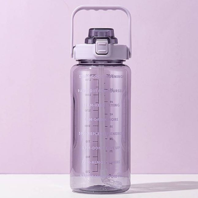 Combo: Clear Motivational Bottle (2 pcs)