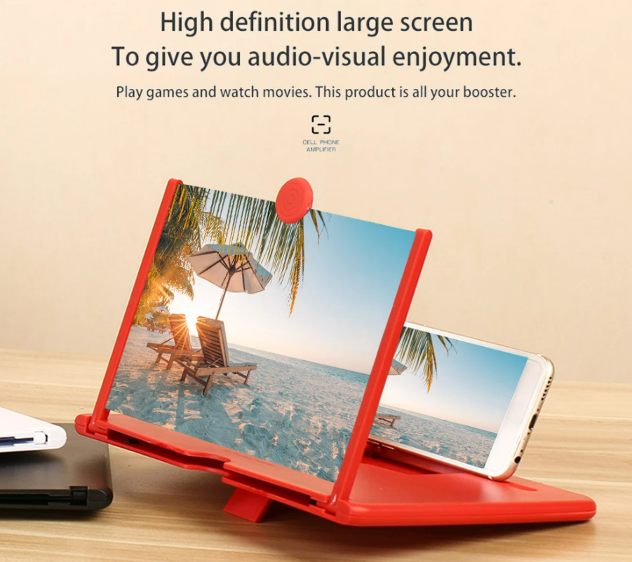 3D Mobile Screen Enlarger (18 x 26cm)