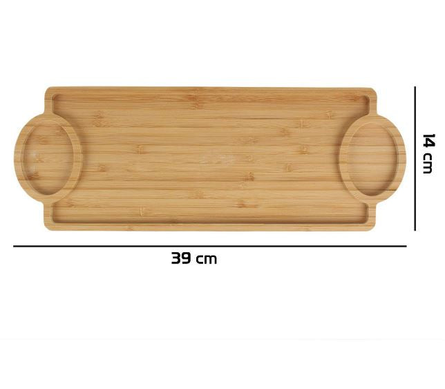 Bamboo Appetizer Platter (14x39cm)