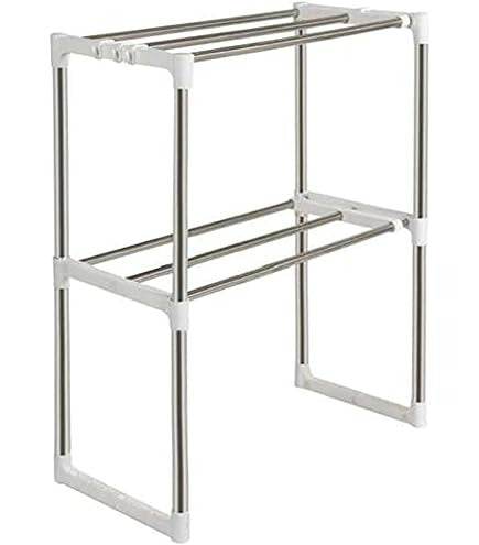 Expandable Microwave Oven Organiser Shelves (2 Tier)