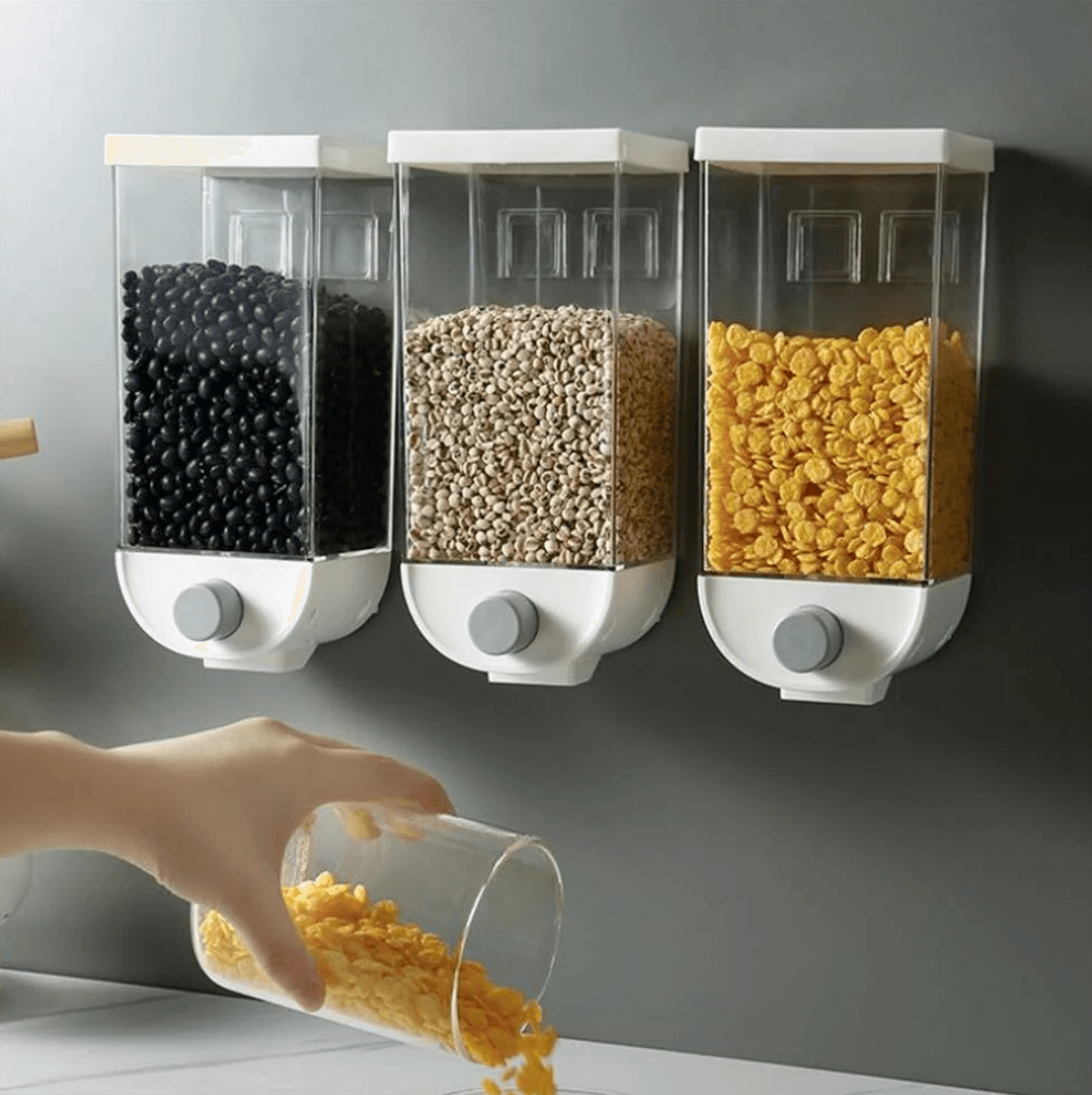 Wall Mounted Cereal Dispenser (Small)(1L)