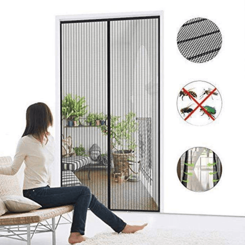 Magic Mesh Screen Door Combo