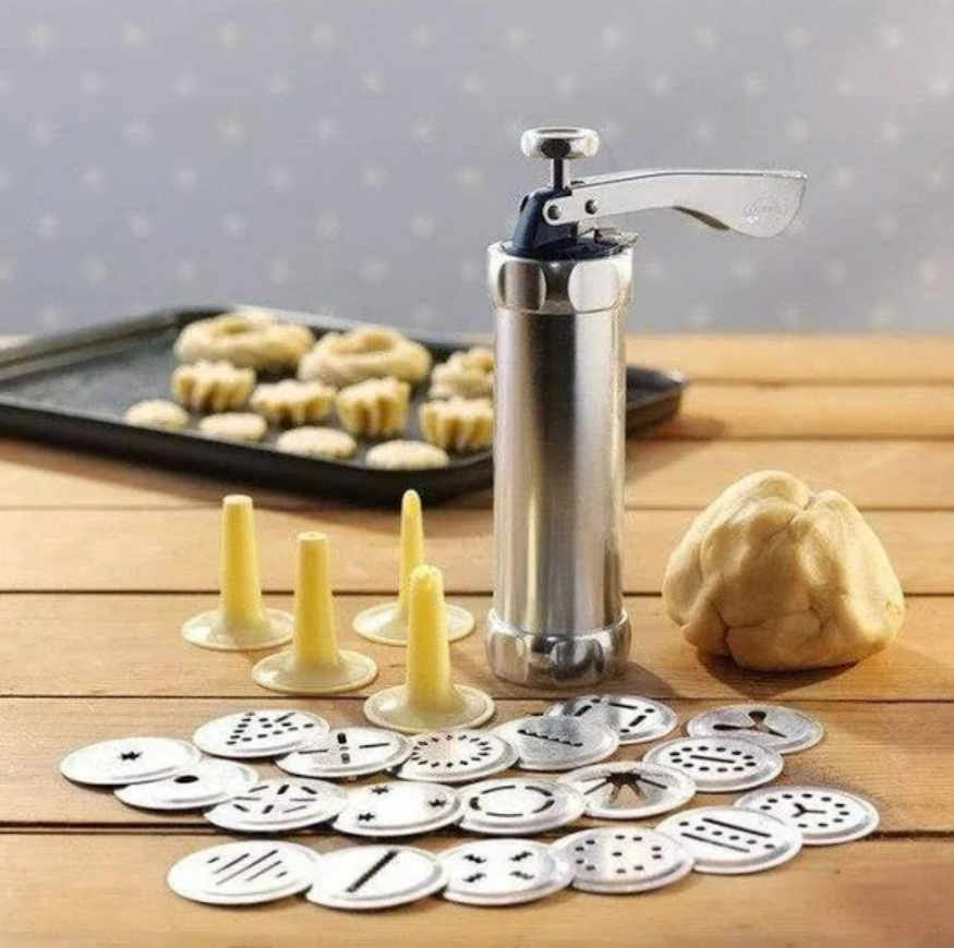 Cookie Press And Icing Set