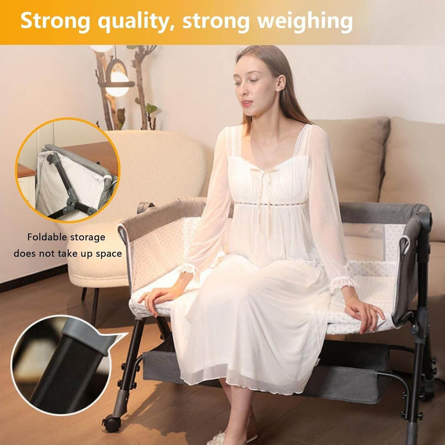 Luxury Crib Baby Bed