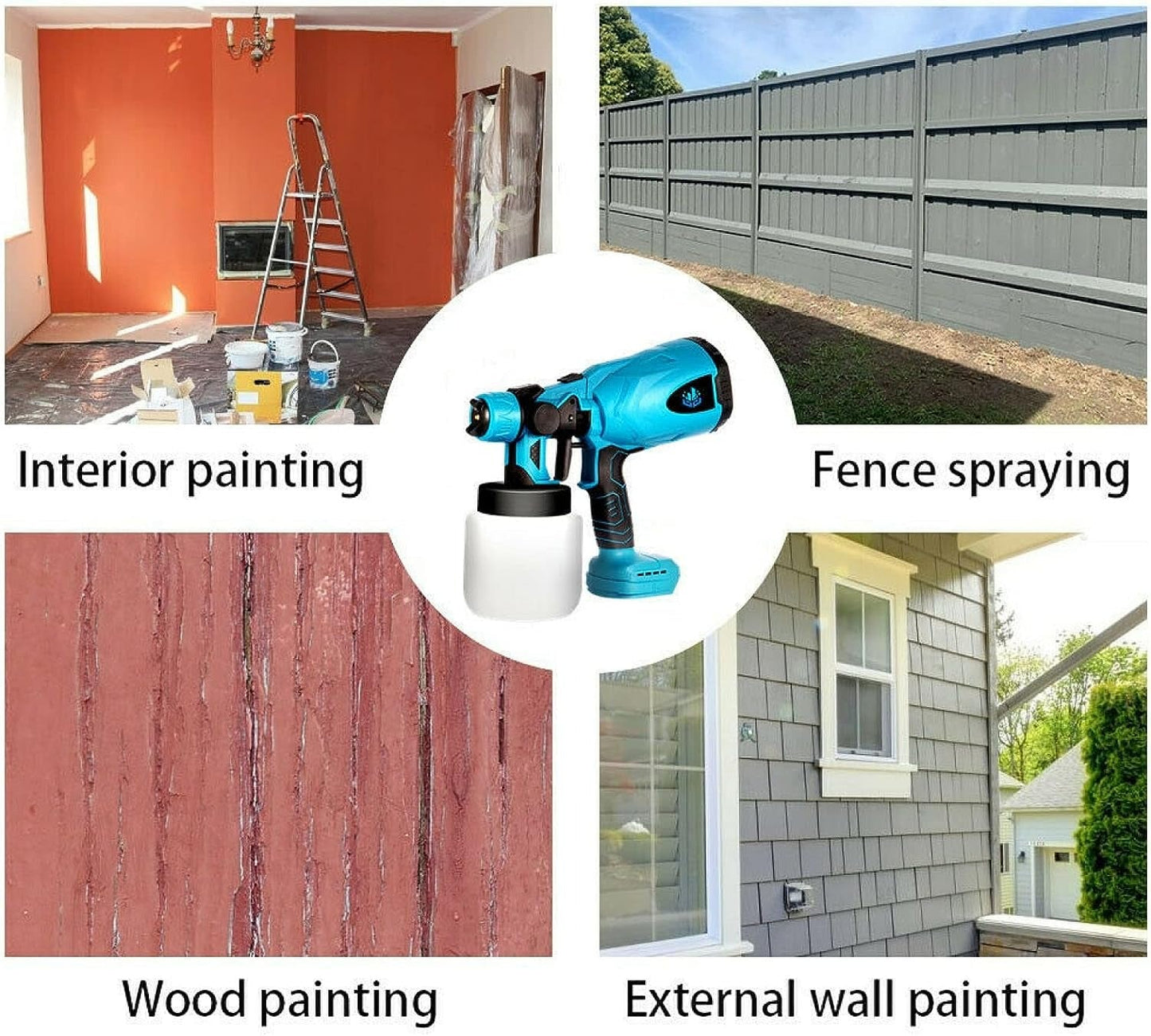 Cordless Paint Sprayers (24V)(2 batteries)
