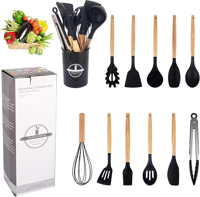 Silicone Utensil Set (12 pcs)