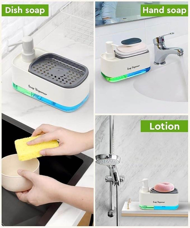 Dual-Pump Kitchen Sink Soap Dispenser