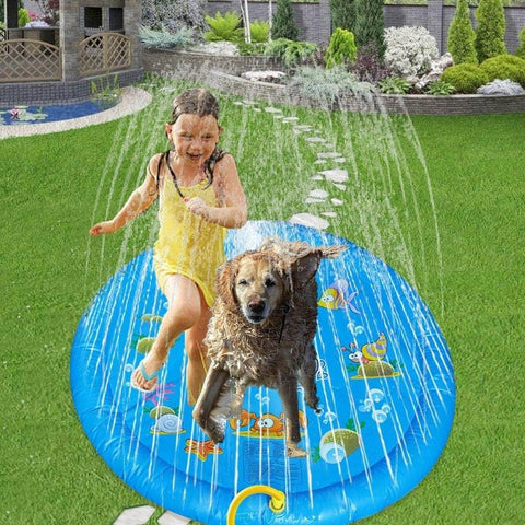 Inflatable Round Water Splash Play Fountain For Children (1m) - Alt View