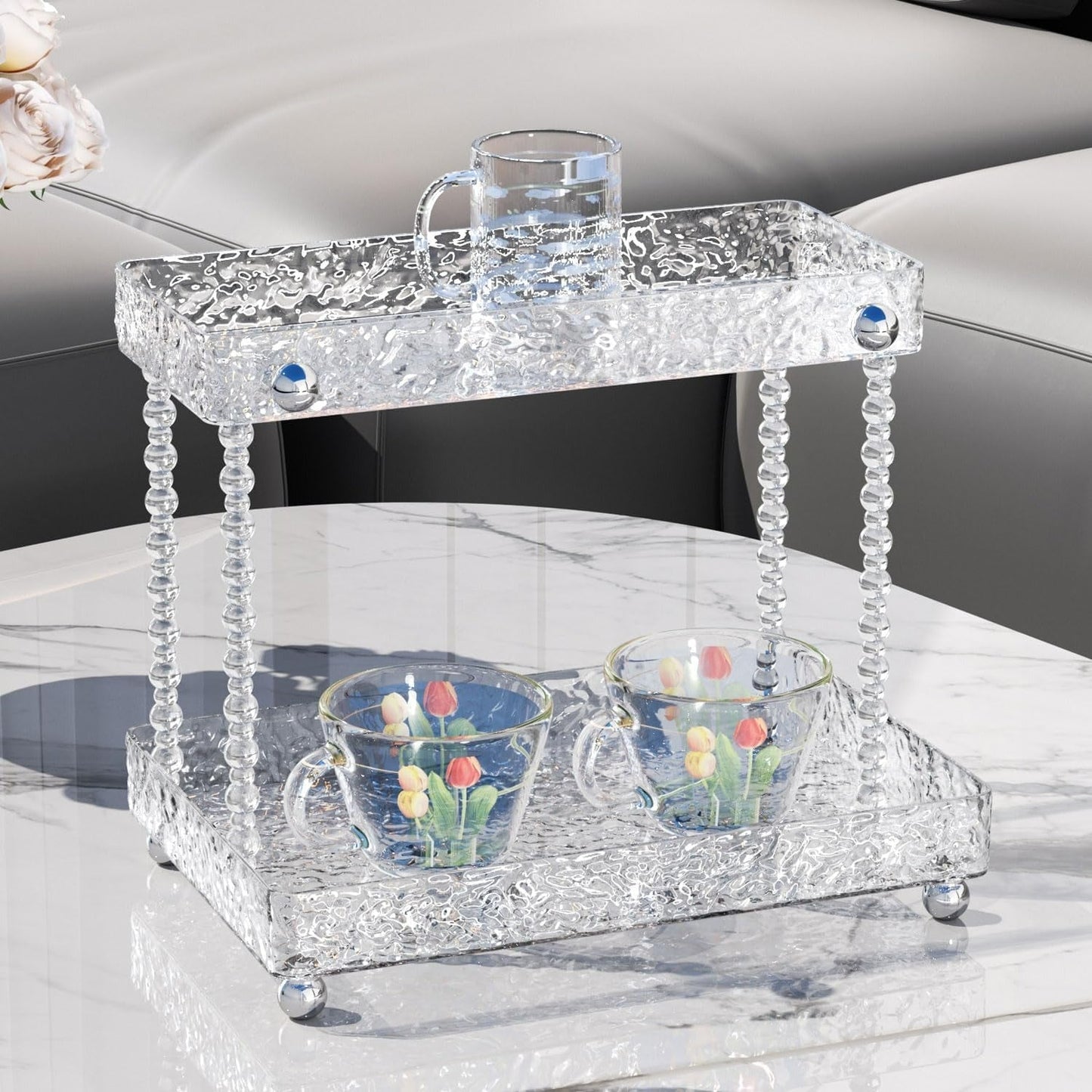 Bathroom Make-Up Organiser (2 Tier)