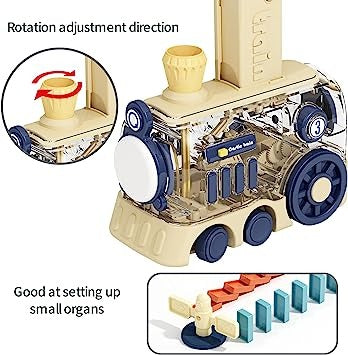 Automatic Dominoes Train Set