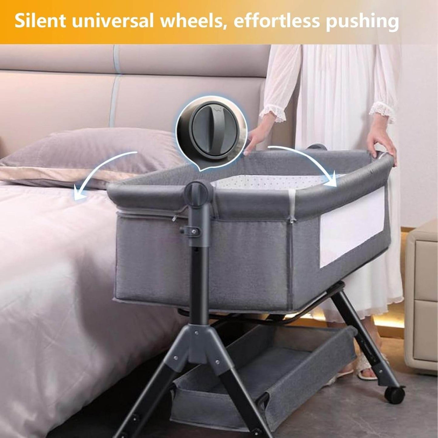 Luxury Crib Baby Bed