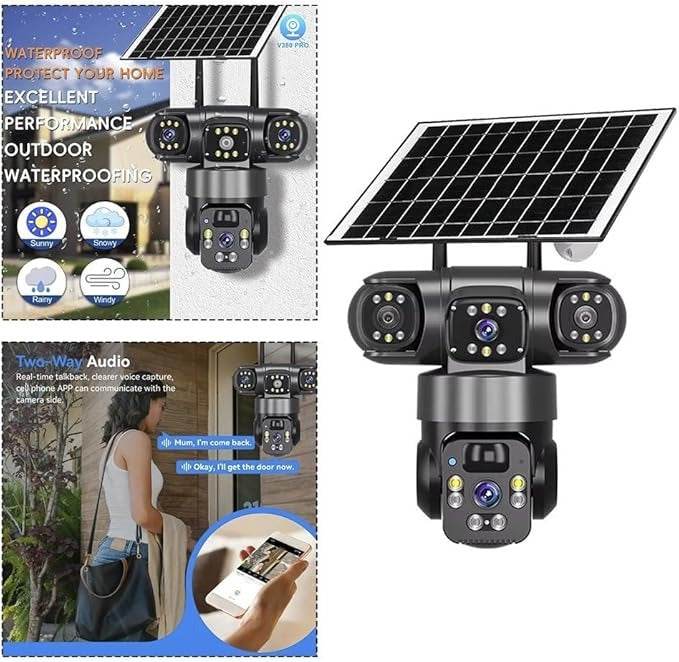 Solar Powered Security Camera (4G)