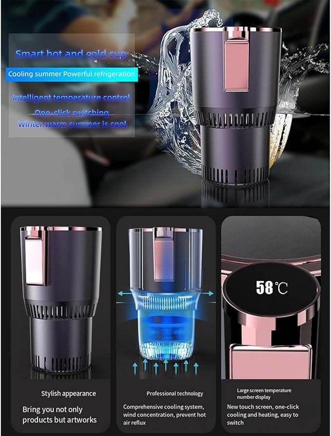 Car Smart Hot and Cold Cup Cup Holder