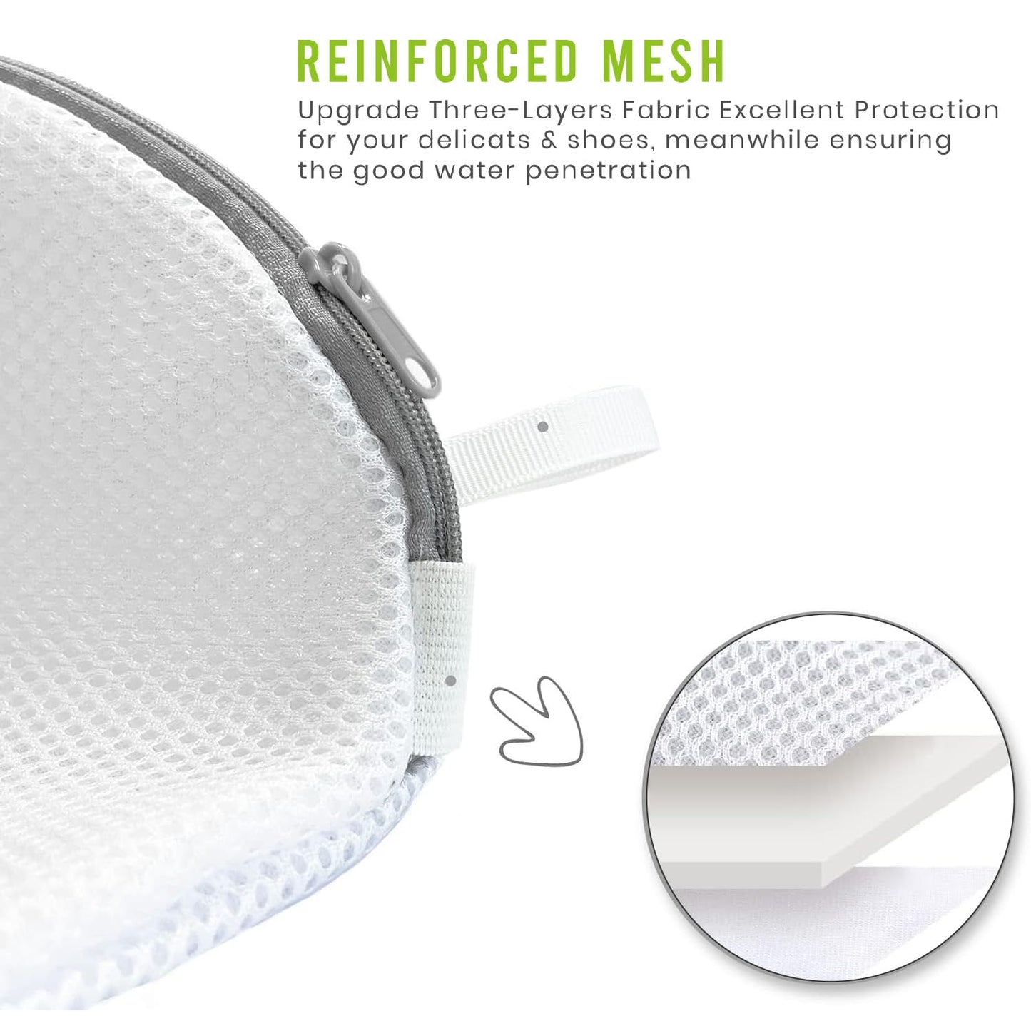 MeshPremium Mesh Shoe Laundry Bag
