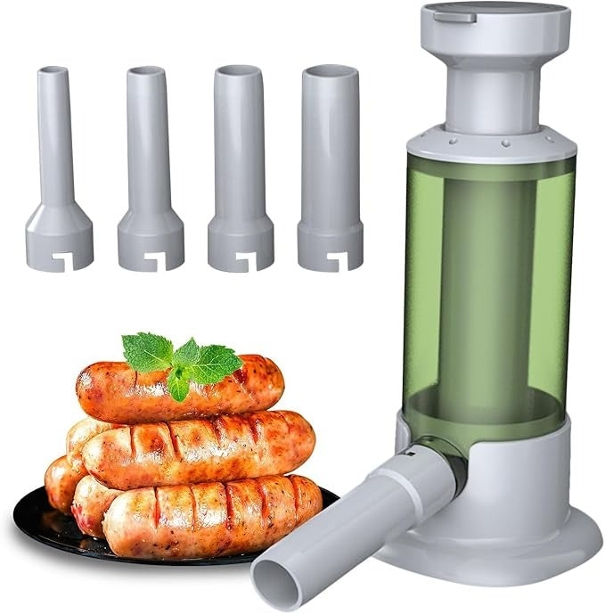 Kitchen Homemade Sausage Machine With 4 Tubes