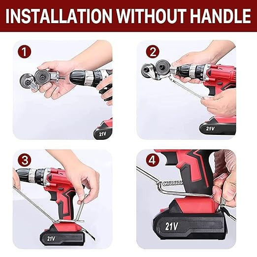 Electric Drill Shear Attachment