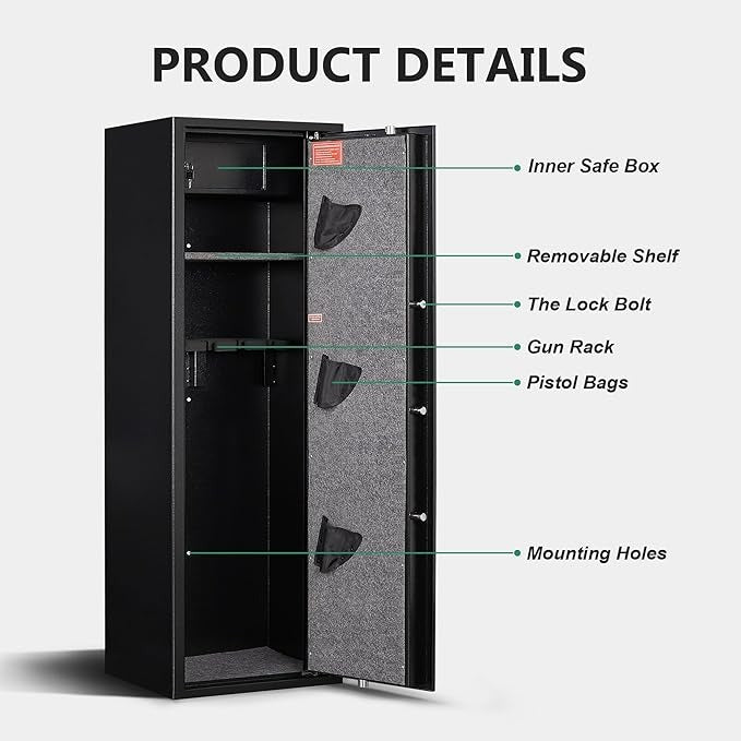 Gun Cabinet Save for Rifles and Pistols