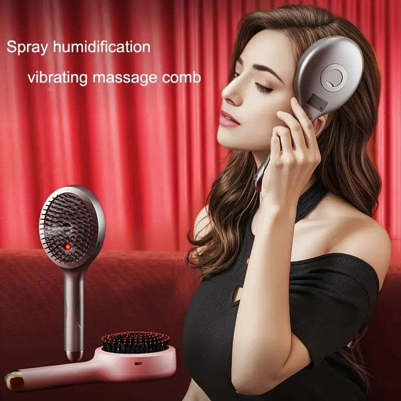 Humidifying Vibration Massage Comb