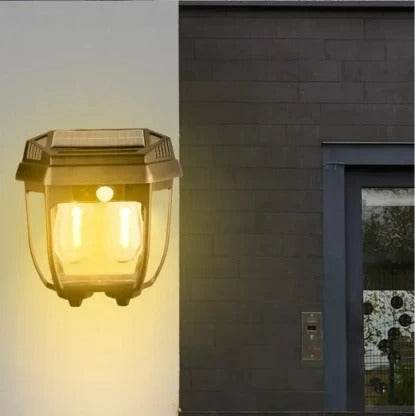 Outdoor Solar Wall Lamp (Double)