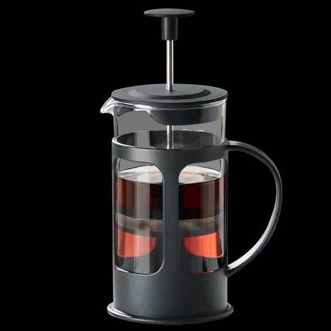 Coffee Bean French Press Pour Plunger