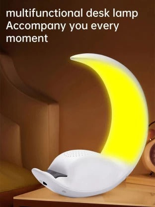 Moon Touch Control LED Light and Wireless Bluetooth Speaker