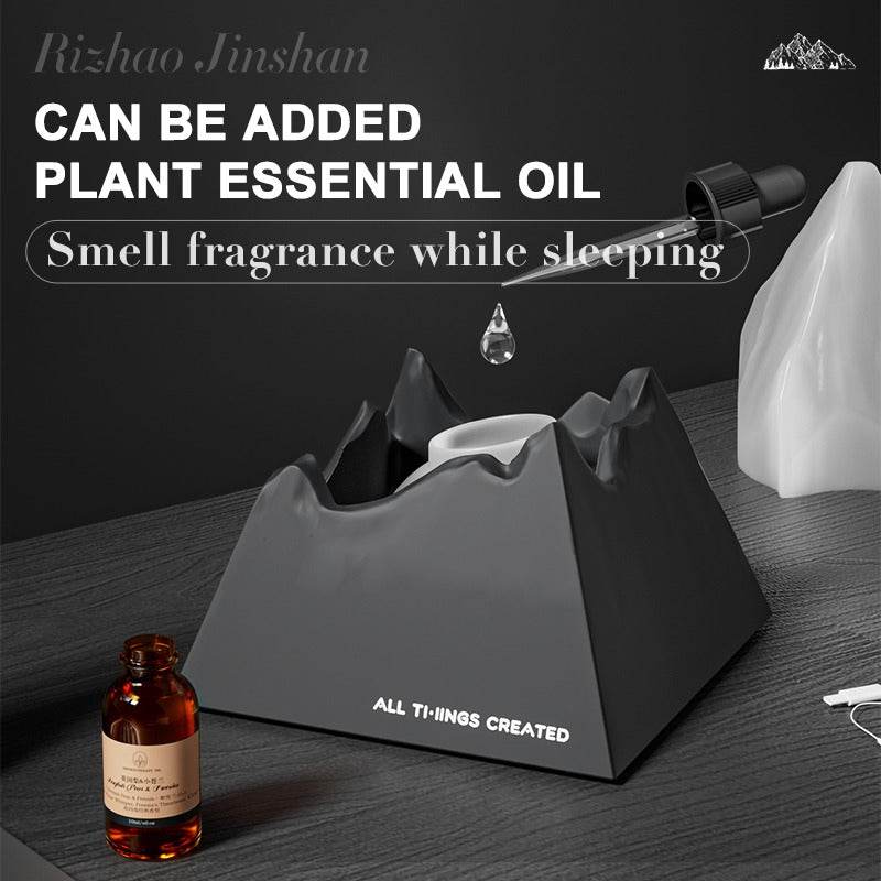 Volcano Design Portable Waterless Diffuser Lamp