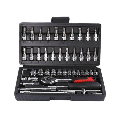 Tools Socket Wrench Set (46 pcs) - DMC Wholesale