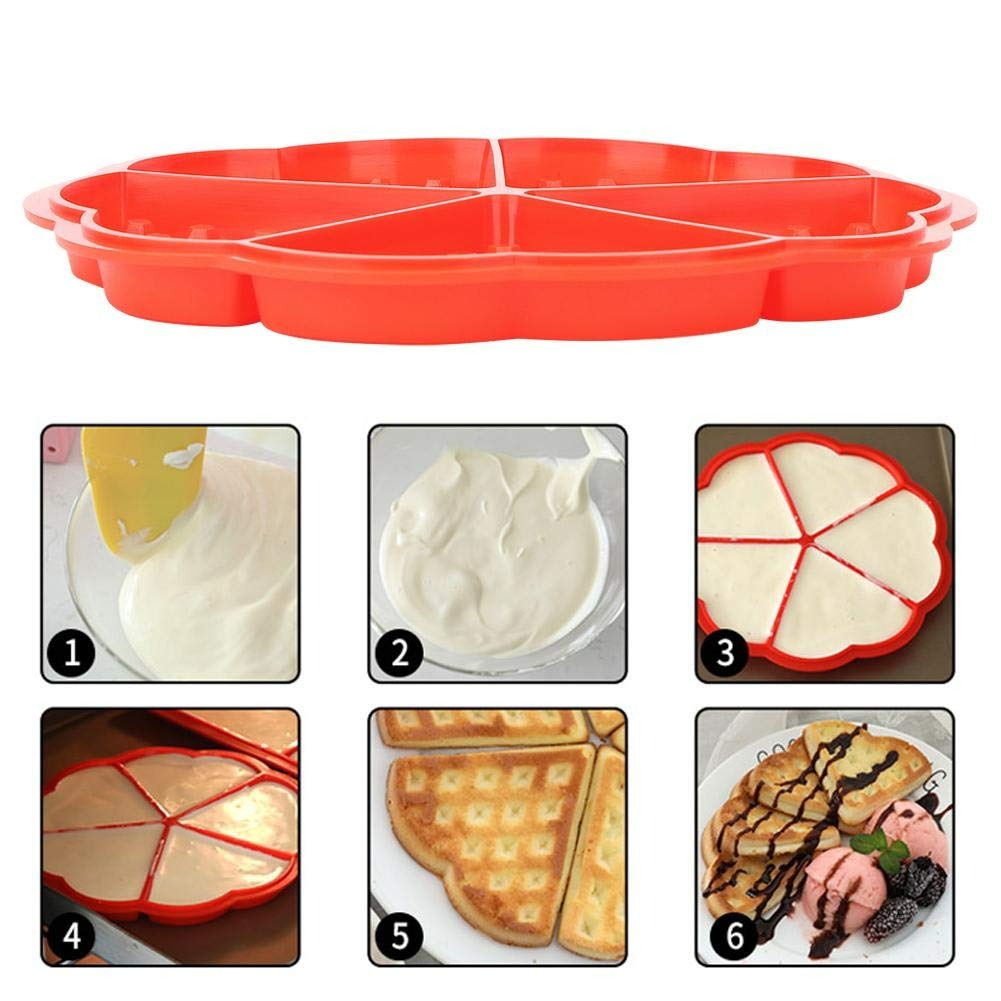 Silicone Baking Waffle Mold