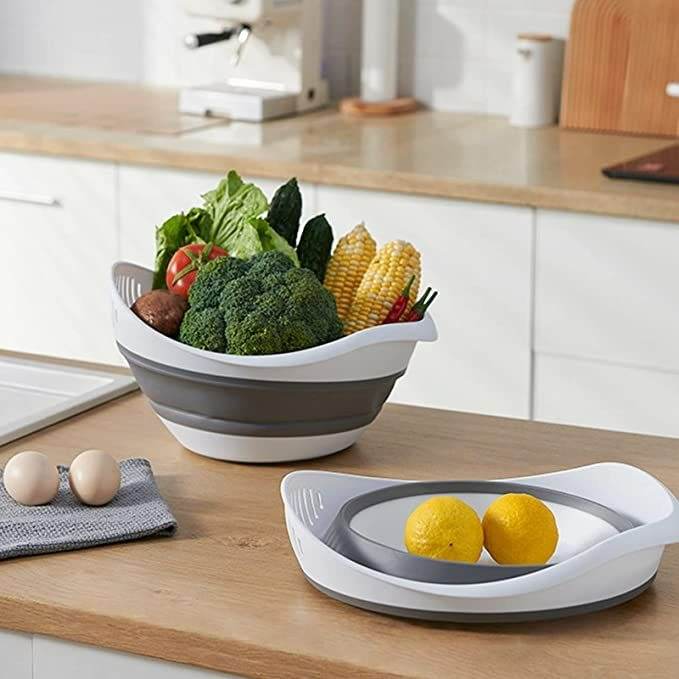Collapsible Round Colander (1.5L)