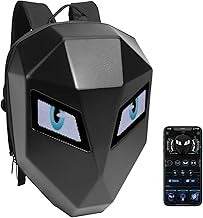 Backpack with Programmable Digital Screen
