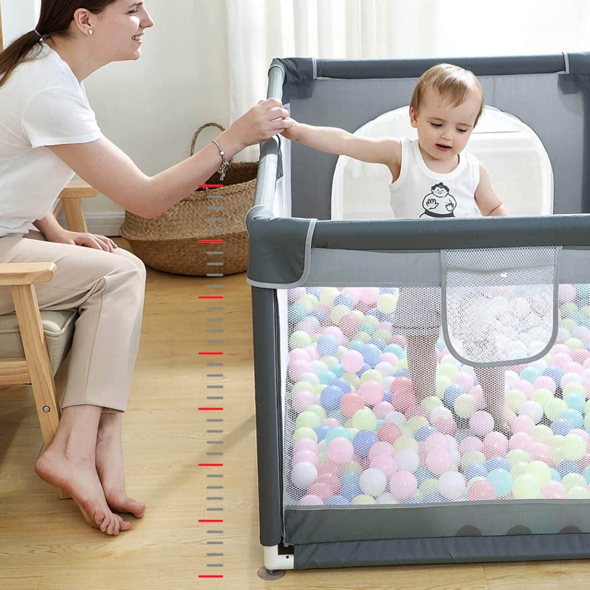 Baby Rail Double Door Playpen
