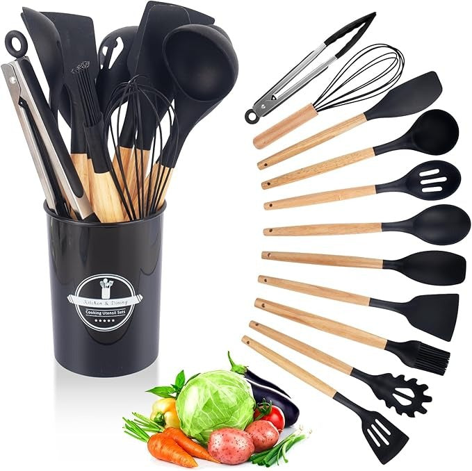 Silicone Utensil Set (12 pcs)