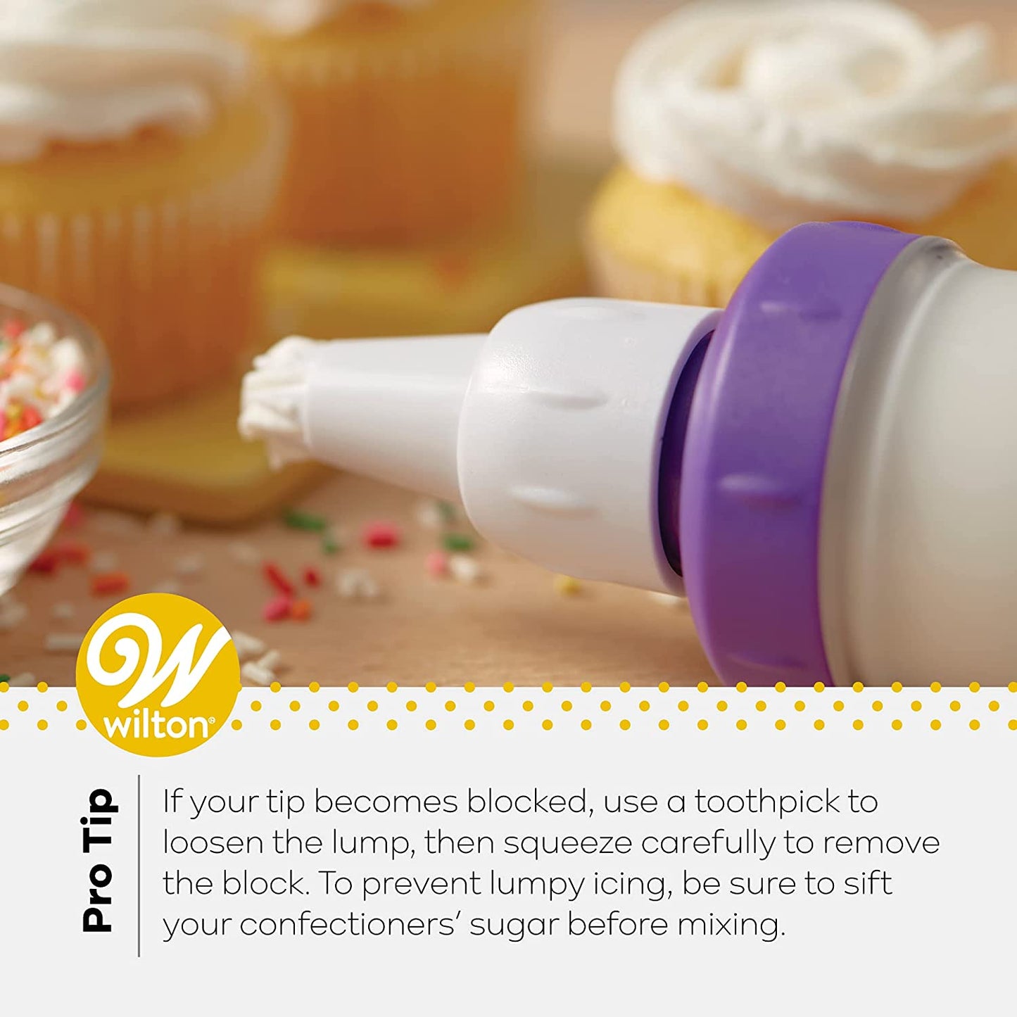 Dessert Decorator Plus Tool with 5 Decorating Tips