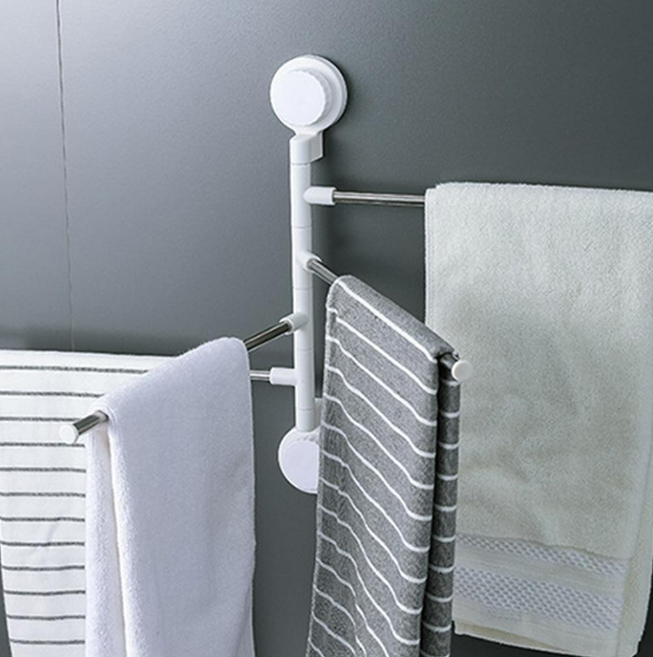 Suction Cup Towel Rack