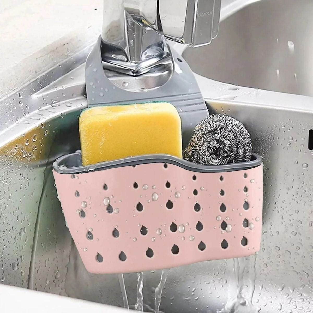 Kitchen Sink Storage Caddy (Grey)