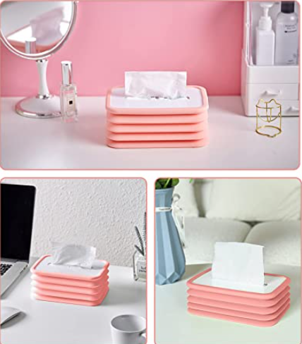 Foldable Silicone Tissue Box