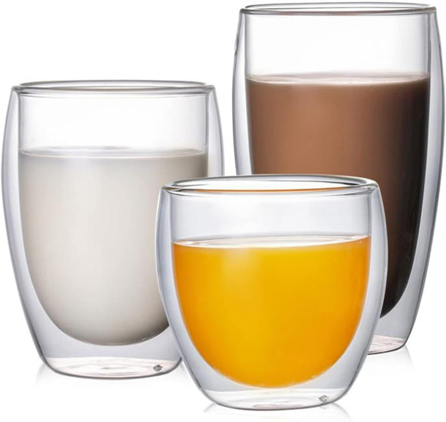 Double Walled Glass Cup (450ml)