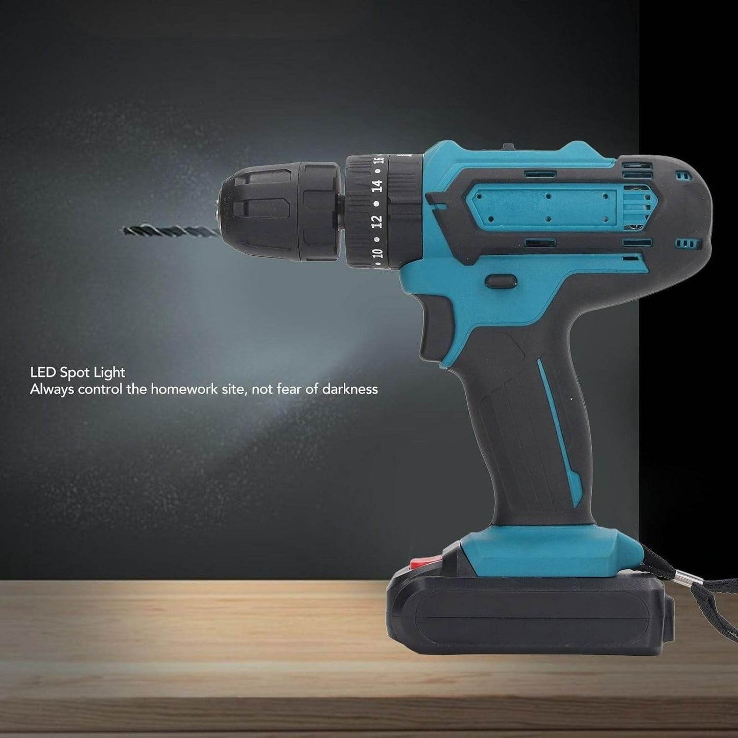 Cordless Drill Kit (2 Batteries)(24V)