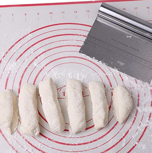 Dough Cutter With Measuring Ruler