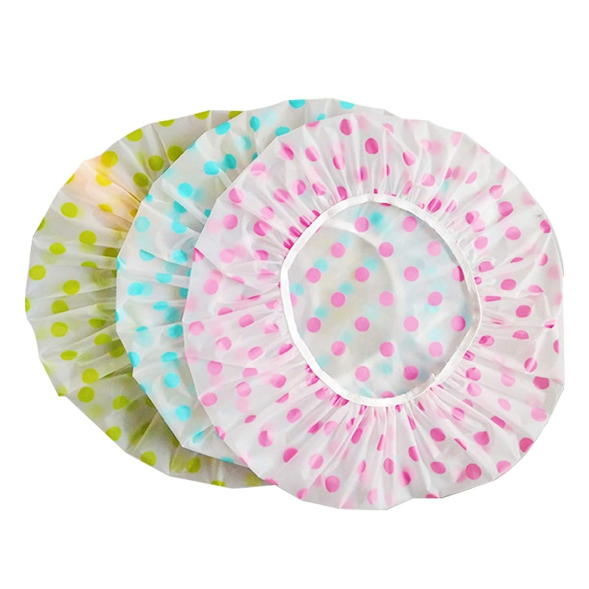 Waterproof Plastic Shower Cap (Each)