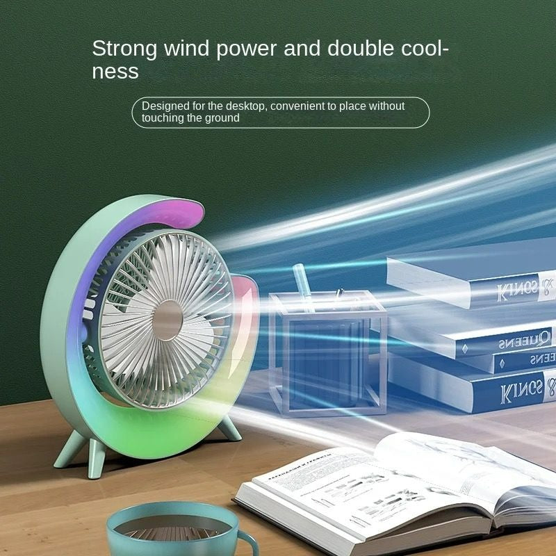 Colourful Desktop USB Mini Fan