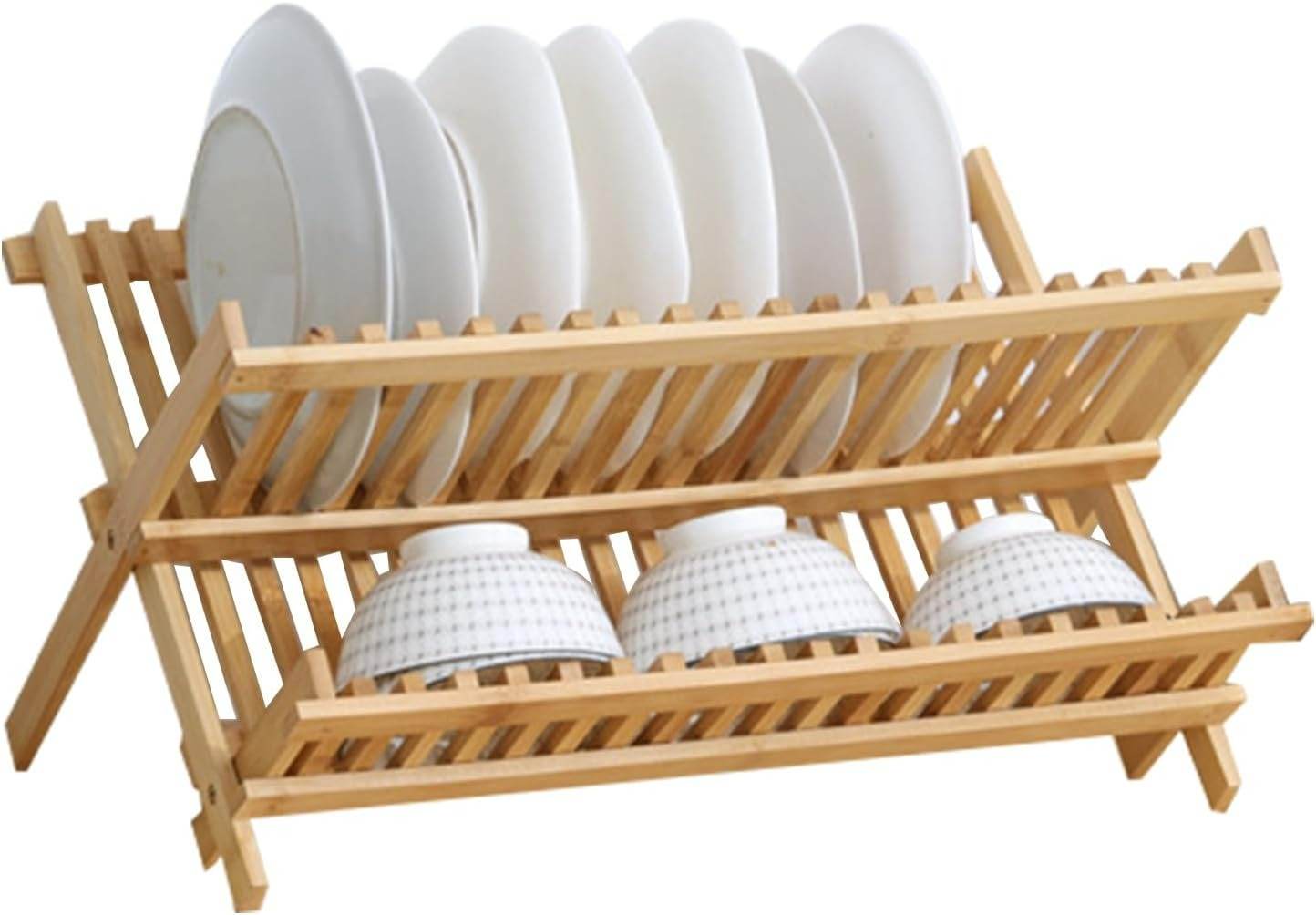 Bamboo Dish Drying Rack