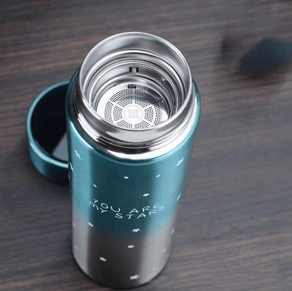 Vacuum Flask With Temperature Display (Stars)(500ml)