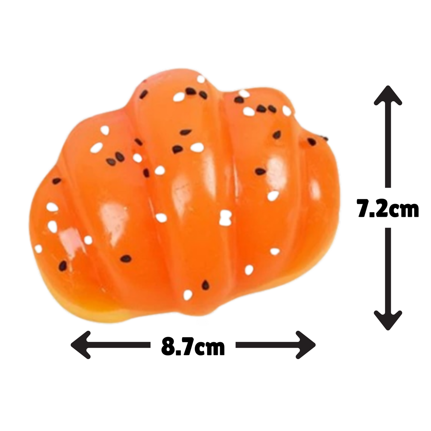 Stretch Croissant Squeeze Toy (Each)