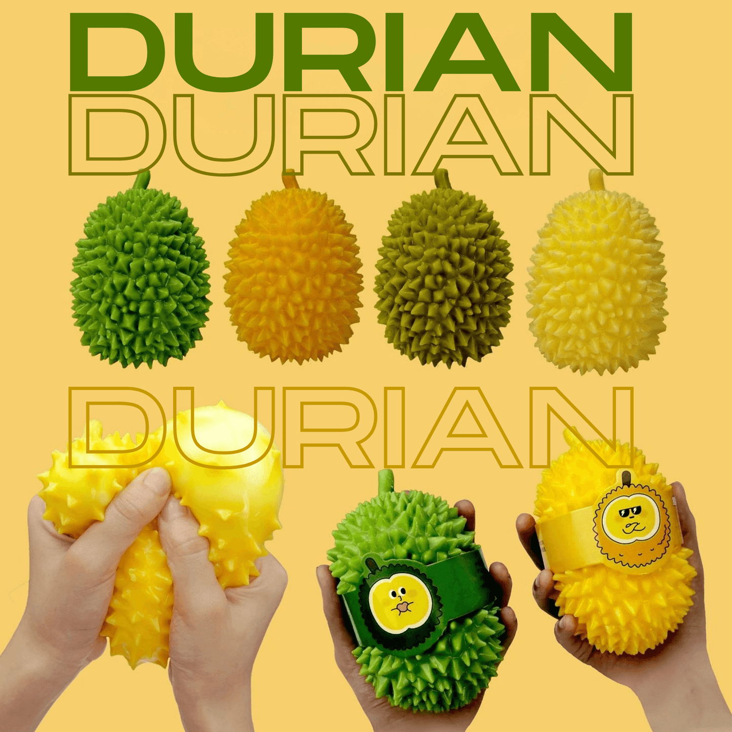 Durian Squishy Toy (Each)