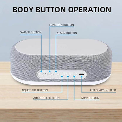 Multifunctional Wireless Charging Digital Clock - DMC Wholesale