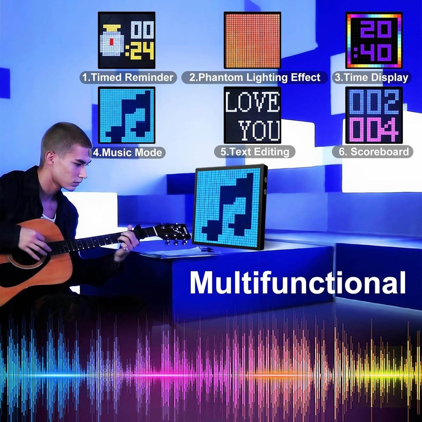 LED APP Controled Panel Display