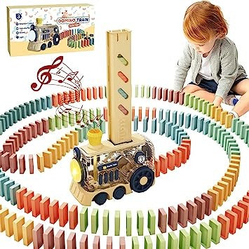 Automatic Dominoes Train Set