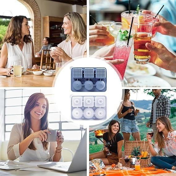 Large Ice Cubes Mold (19.7x13.6cm)