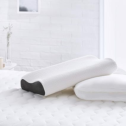 Contour Memory-Foam Neck-Support Pillow